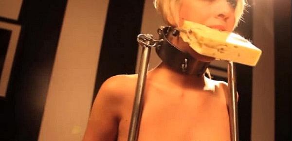  BDSM submissive tormented by domina